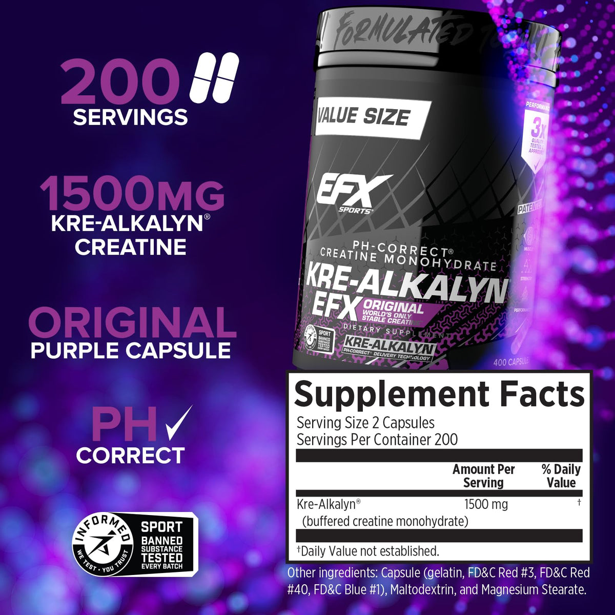 Creatine Monohydrate Capsules X734936