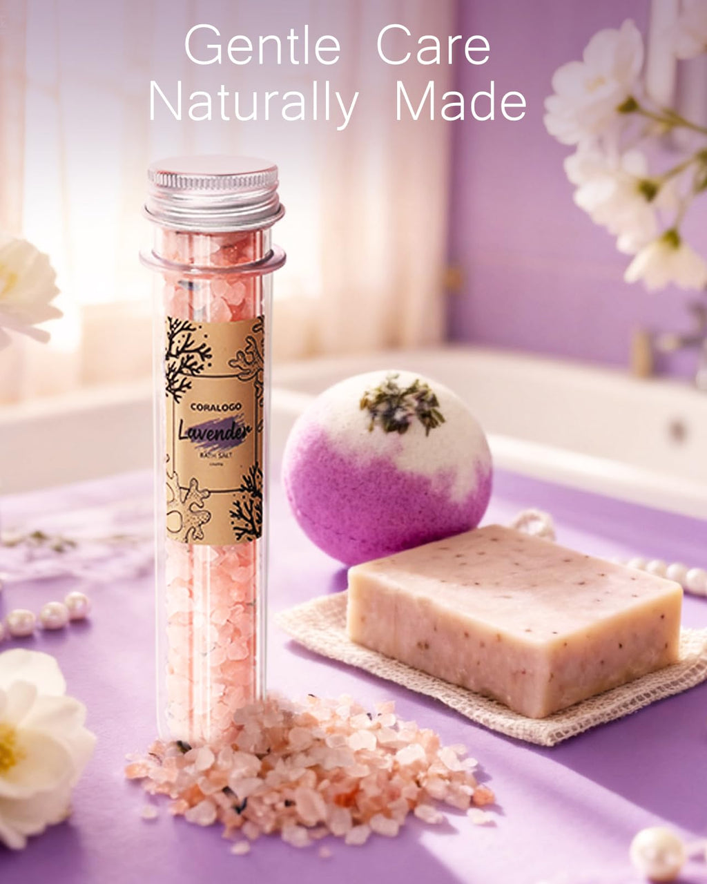 11pcs Lavender Spa Gift Baskets Z44860