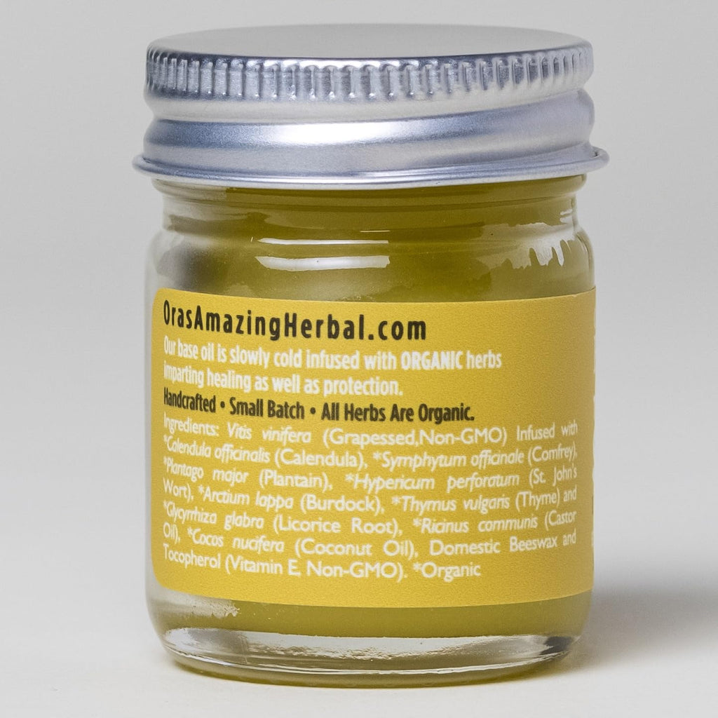 Natural Moisturizing Unscented Calendula Skin Salve, 1 oz 2 Pack V56858