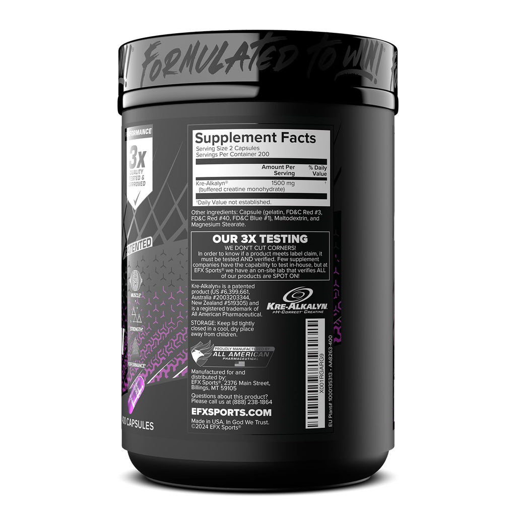 Creatine Monohydrate Capsules X734936