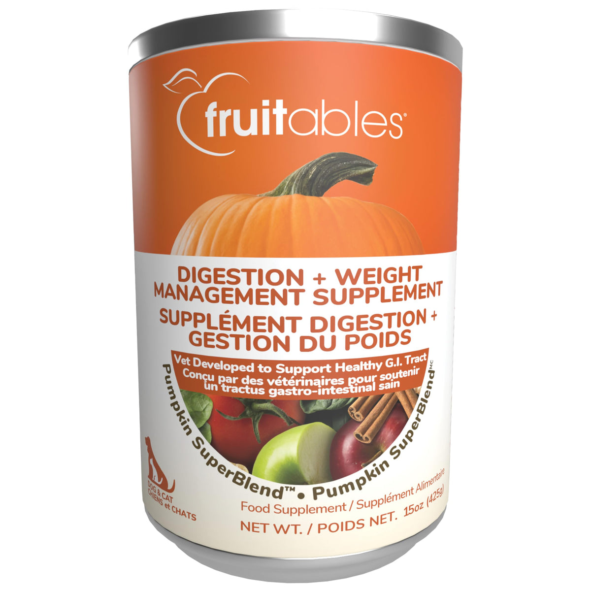 Pumpkin Digestive Supplement for Dogs 15oz W477
