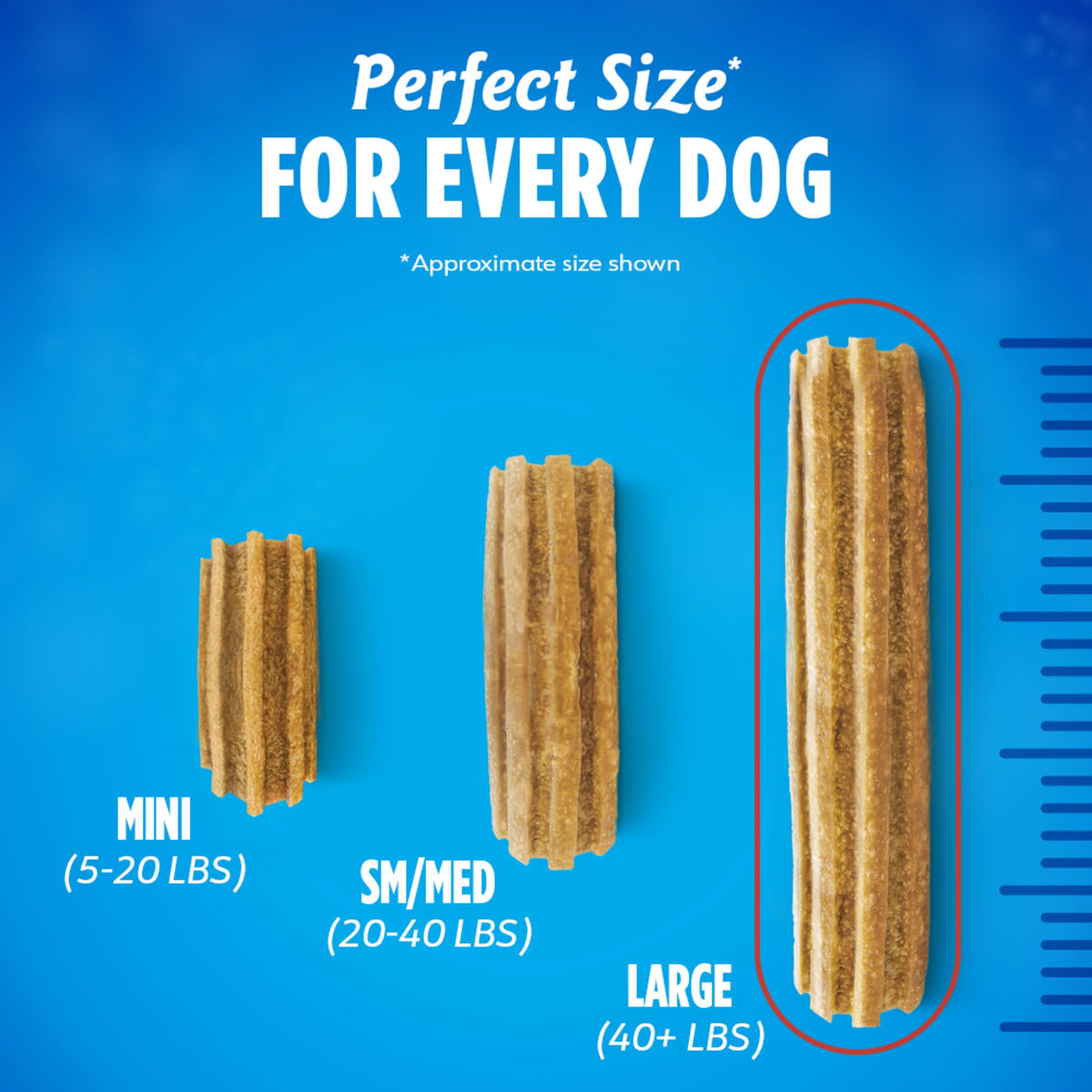 Daily Dental Chews for Large Dogs, 18 ct M8154