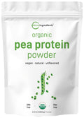 Organic Pea Protein Powder, 1KG (2.2 Pounds), Plant-Based Vegan S725