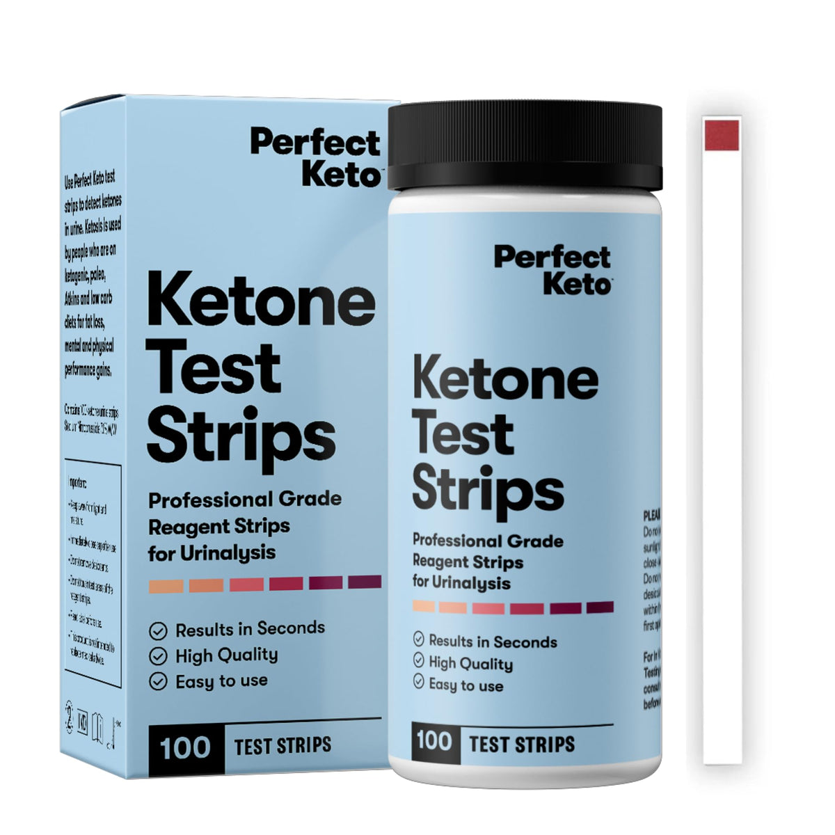Exogenous Ketones Vanilla + Ketone Test Strips C965344