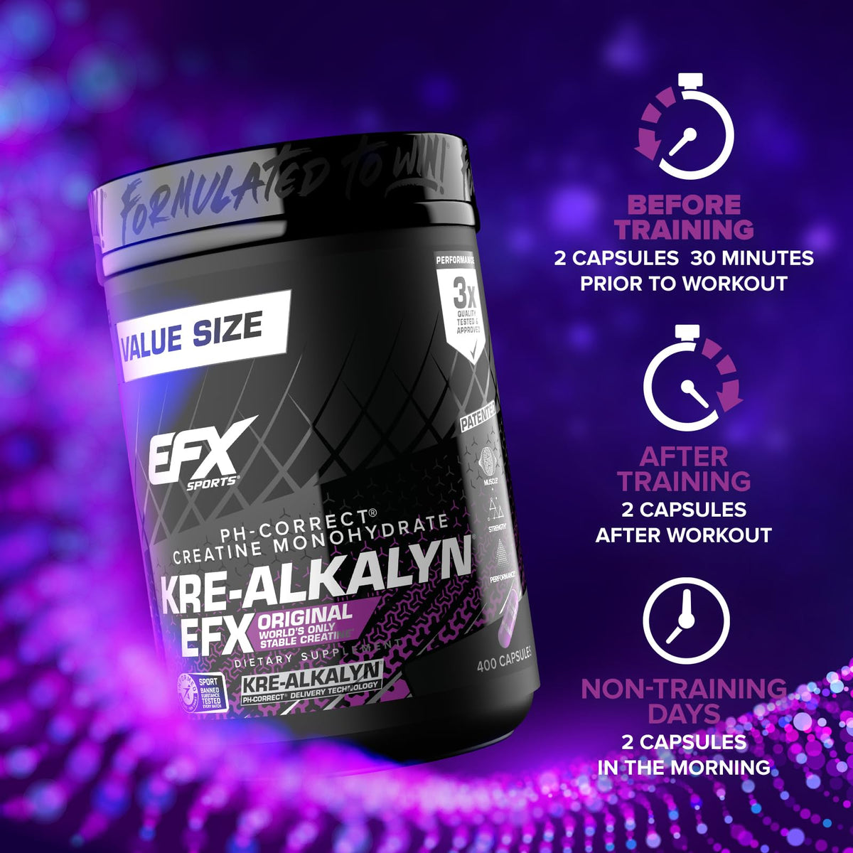 Creatine Monohydrate Capsules X734936