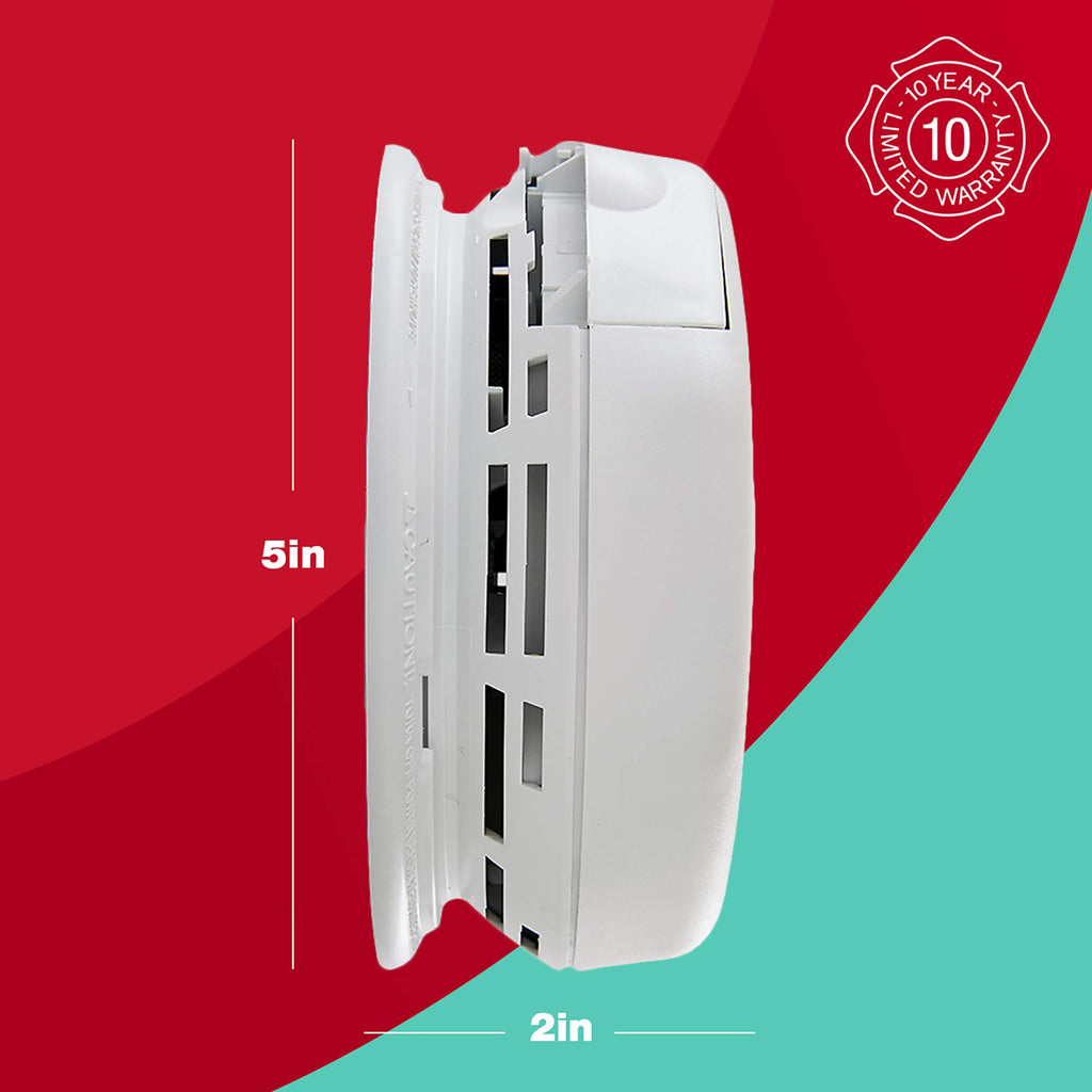 Hardwired Smoke and Carbon Monoxide Detector with Battery Backup, 3-Pack G15097