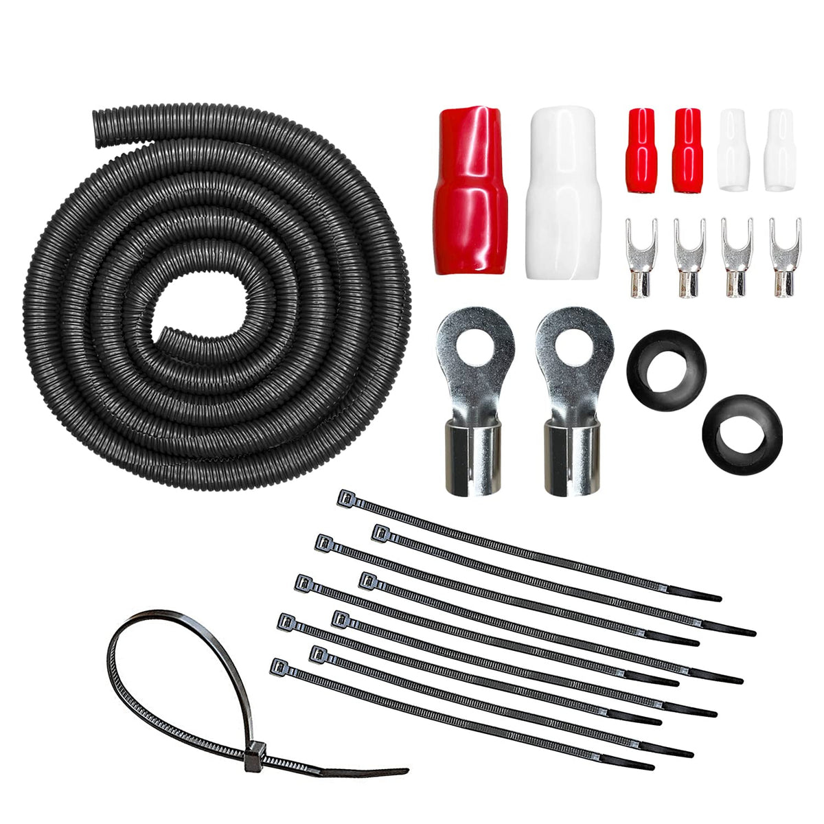 4 Gauge CCA Amp Wiring Install Kit B6540