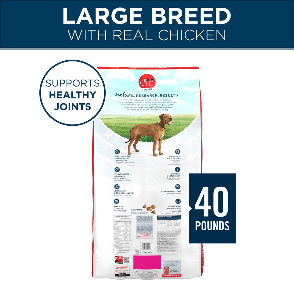 Adult Large Breed Dry Dog Food Chicken 40 lb Bag N57948
