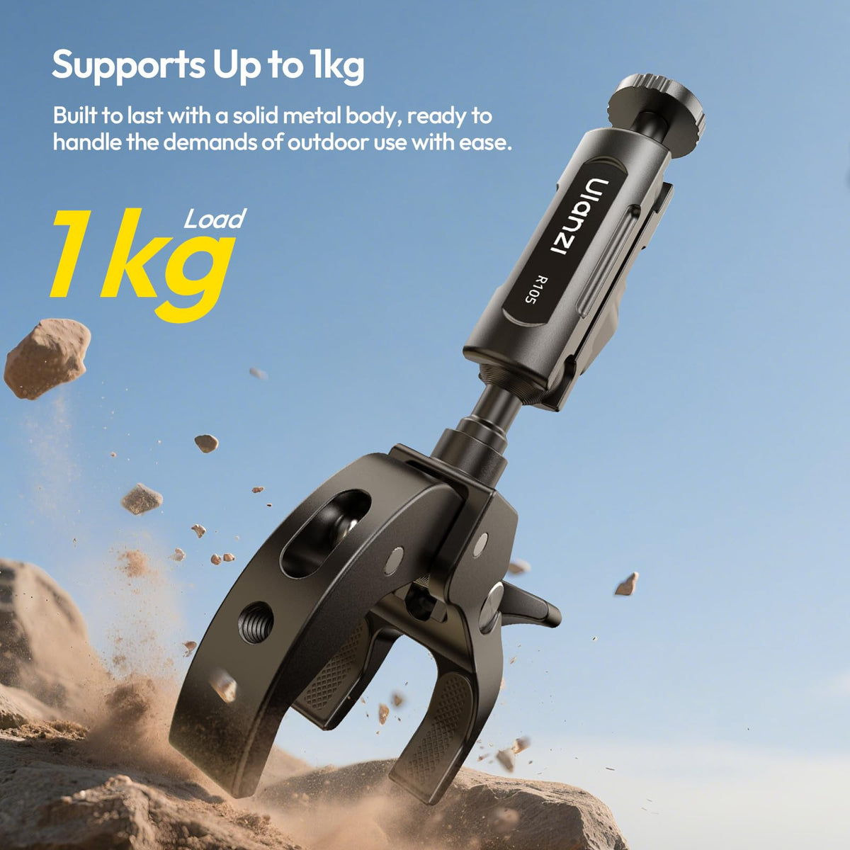 Super Clamp Camera Mount with 360° Dual Ballhead Magic Arm C96894