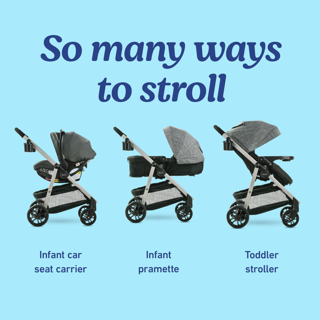 3-in-1 Travel System Stroller and Car Seat P9633