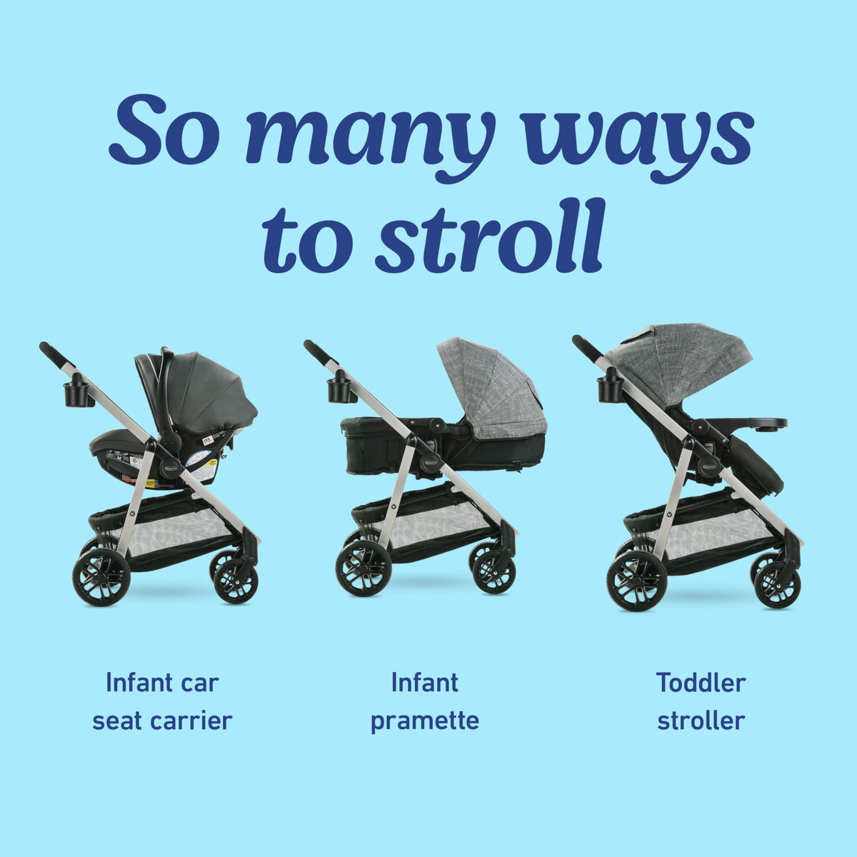 3-in-1 Travel System Stroller and Car Seat P9633