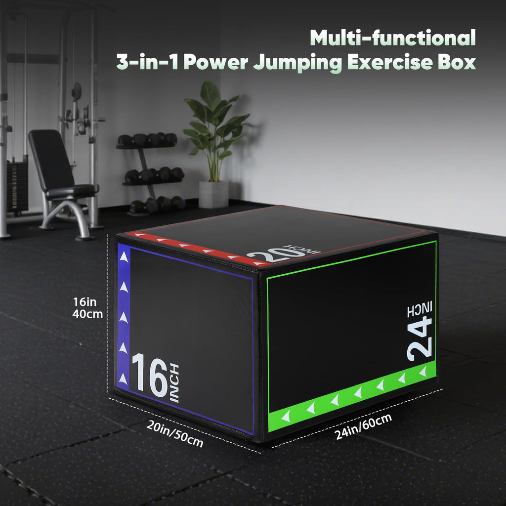3-in-1 Plyometric Box Set Y4788