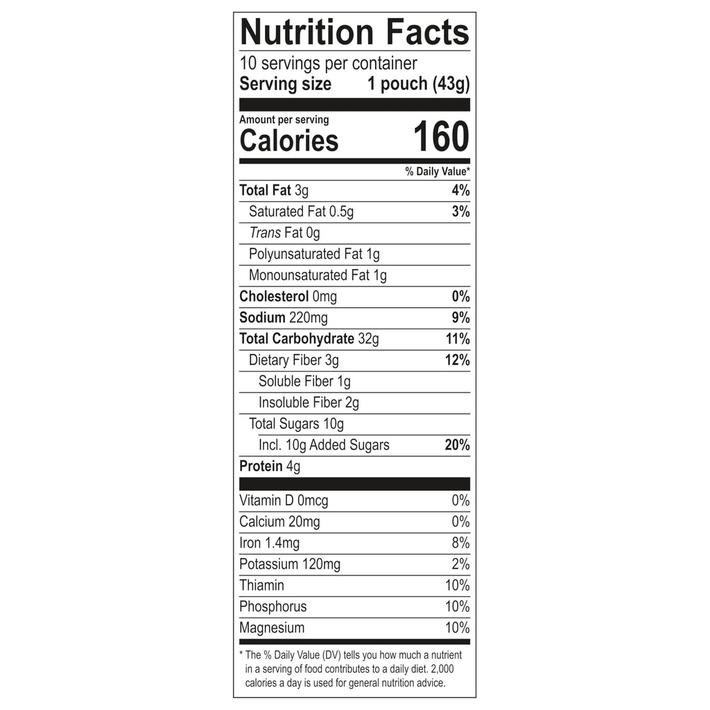 Steel Cut Maple & Brown Sugar Oatmeal 15.1 oz 6 Pack Q906254