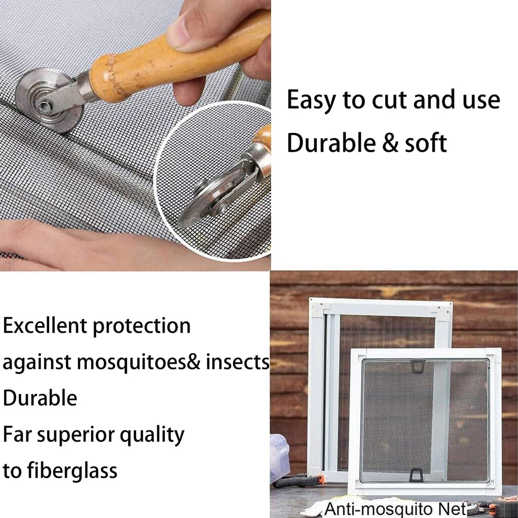 Stainless Steel Wire Mesh Screen 15.7 X 47 in 20 Mesh I61056