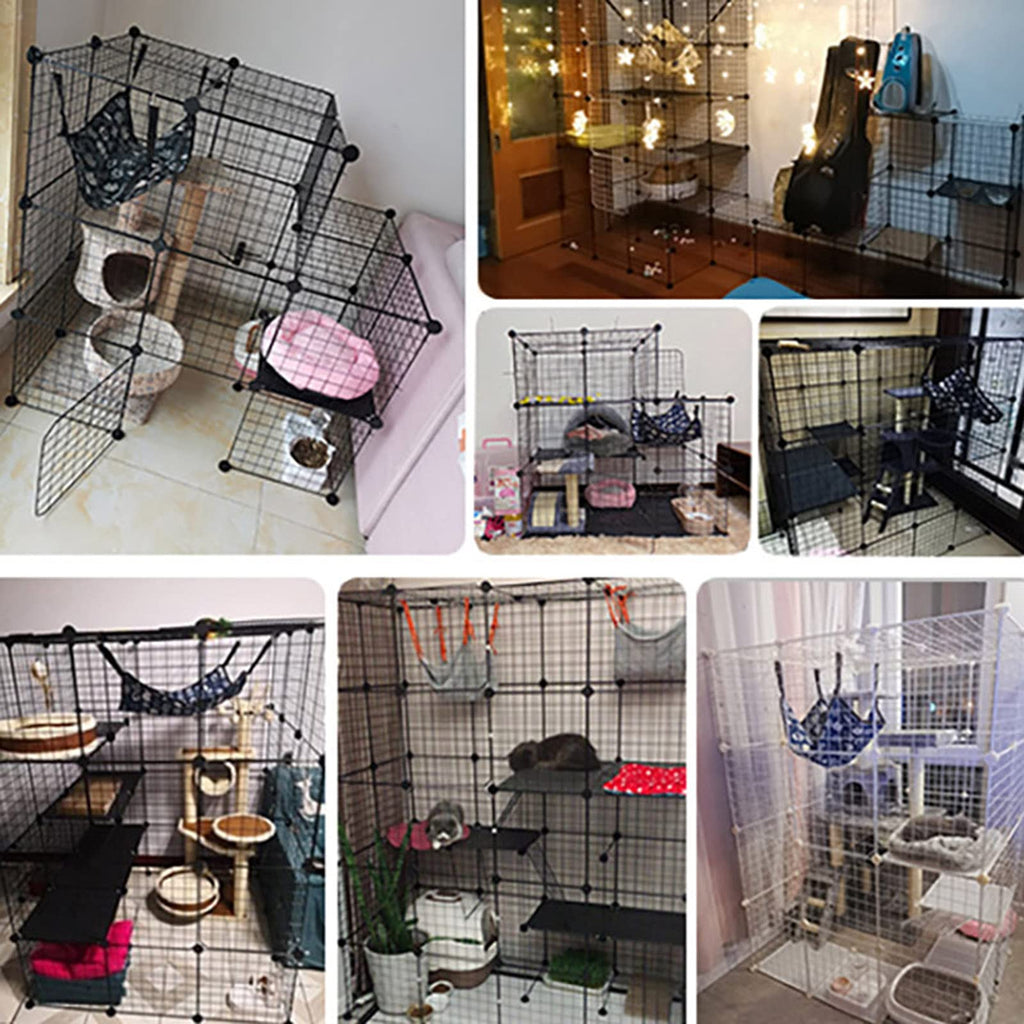Metal Wire Small Animal Cage 147 * 147 * 146cm K425