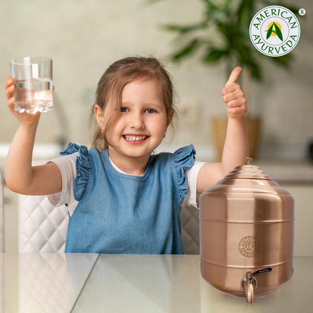 Pure Copper Water Dispenser 1.32 Gal U8725