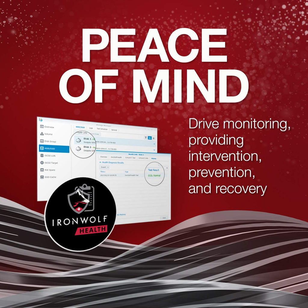 4TB NAS Internal Hard Drive HDD – 3.5 Inch SATA 7200 RPM P6253