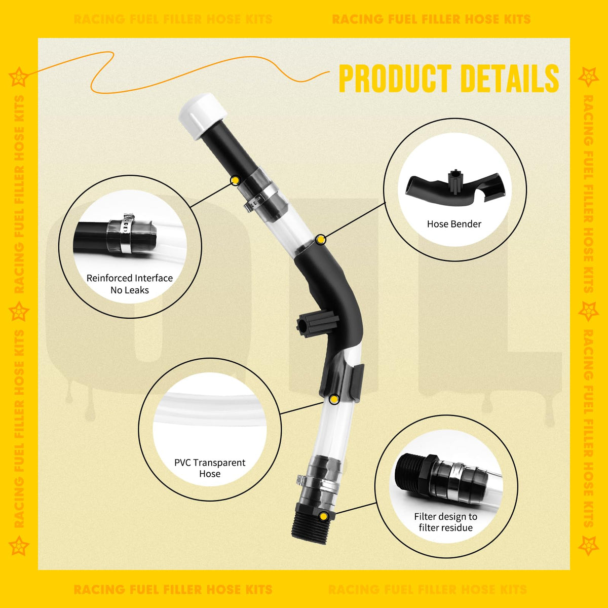 Fuel Jug Hose Kit 4 Pack O78895