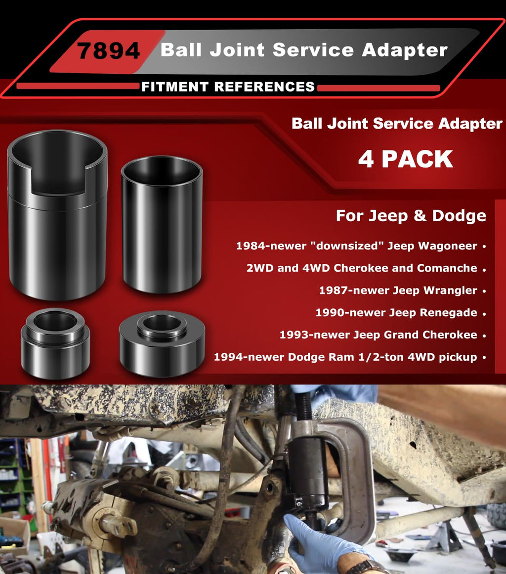 4PCS Ball Joint Service Adapter Set N730