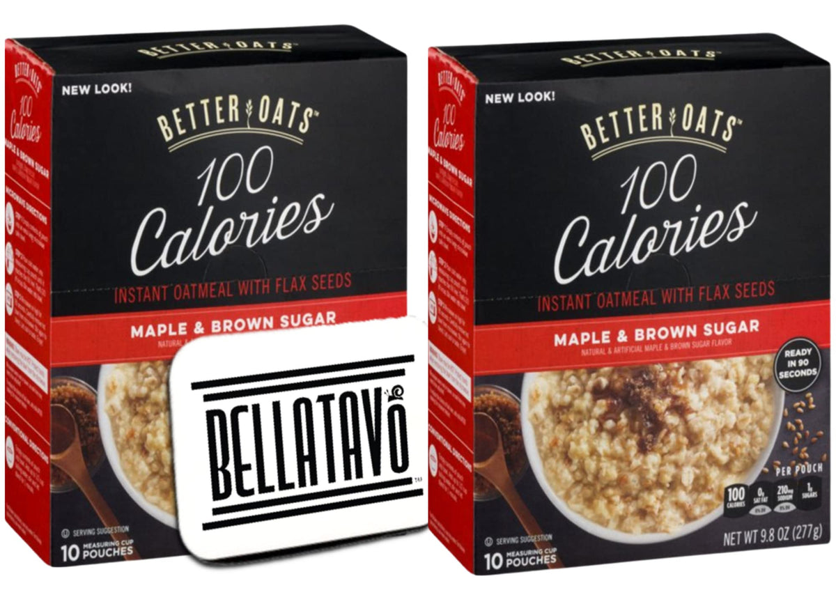 100 Calorie Instant Oatmeal Bundle with Flax Seed Y5816