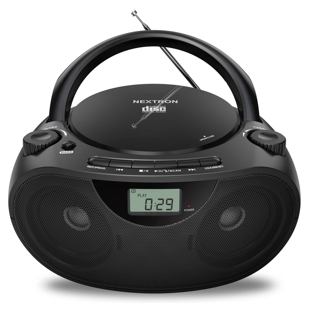 Portable CD Player Boombox with Bluetooth F27530