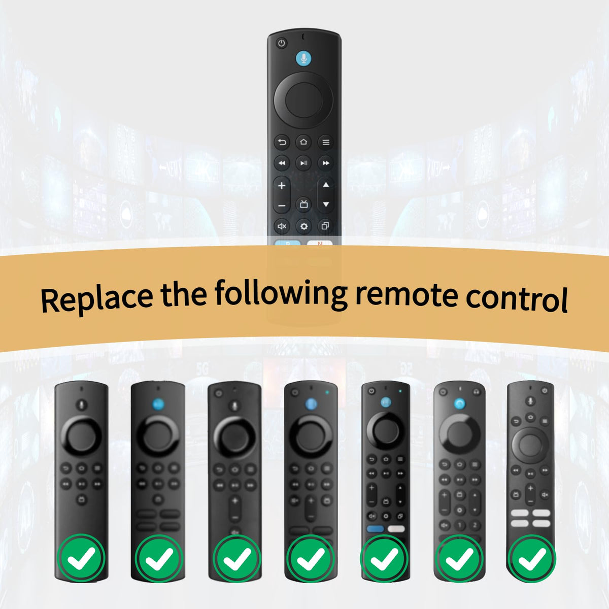 Replacement Voice Remote X23886