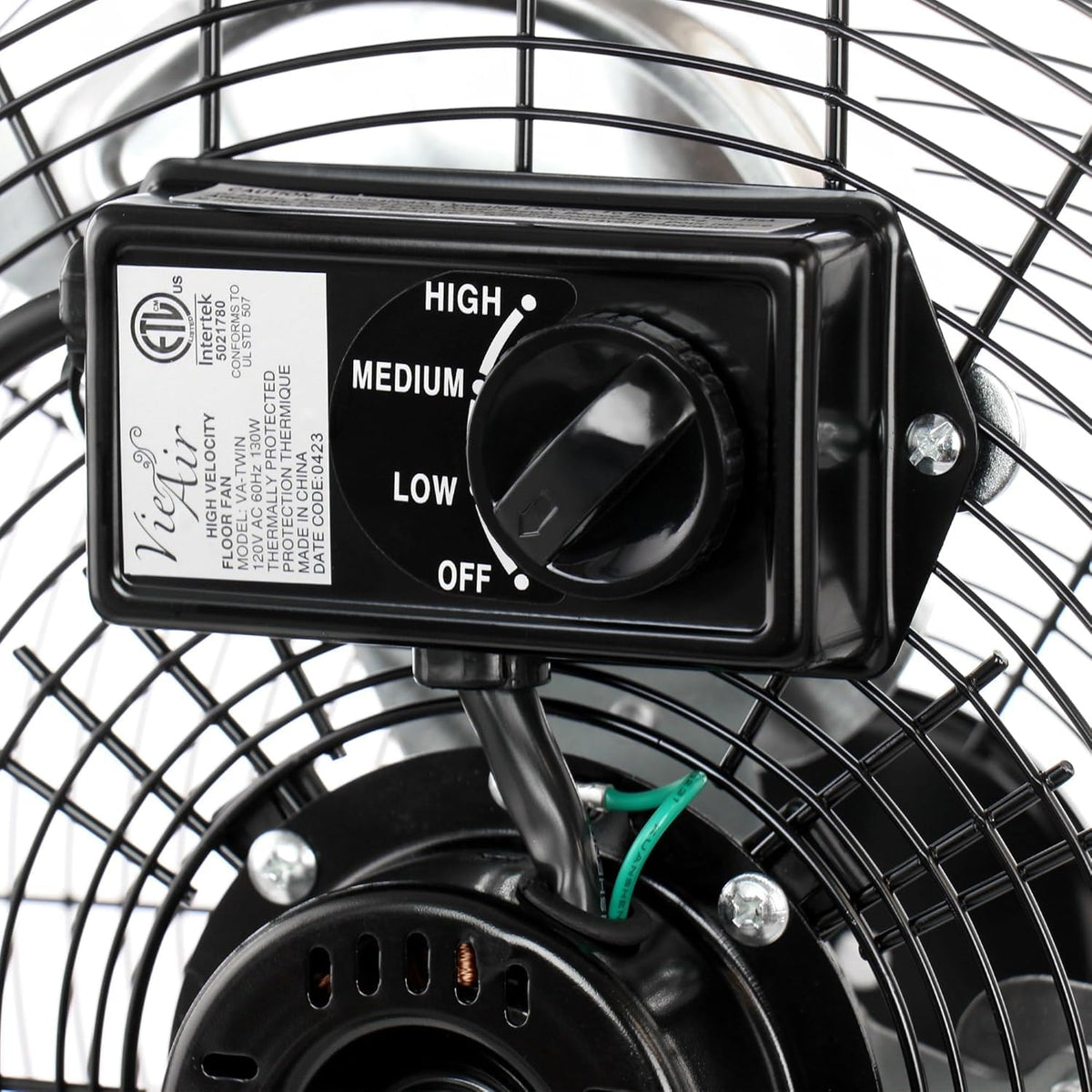 20 Inch Tilting 3-Speed Metal Floor Fan P24708
