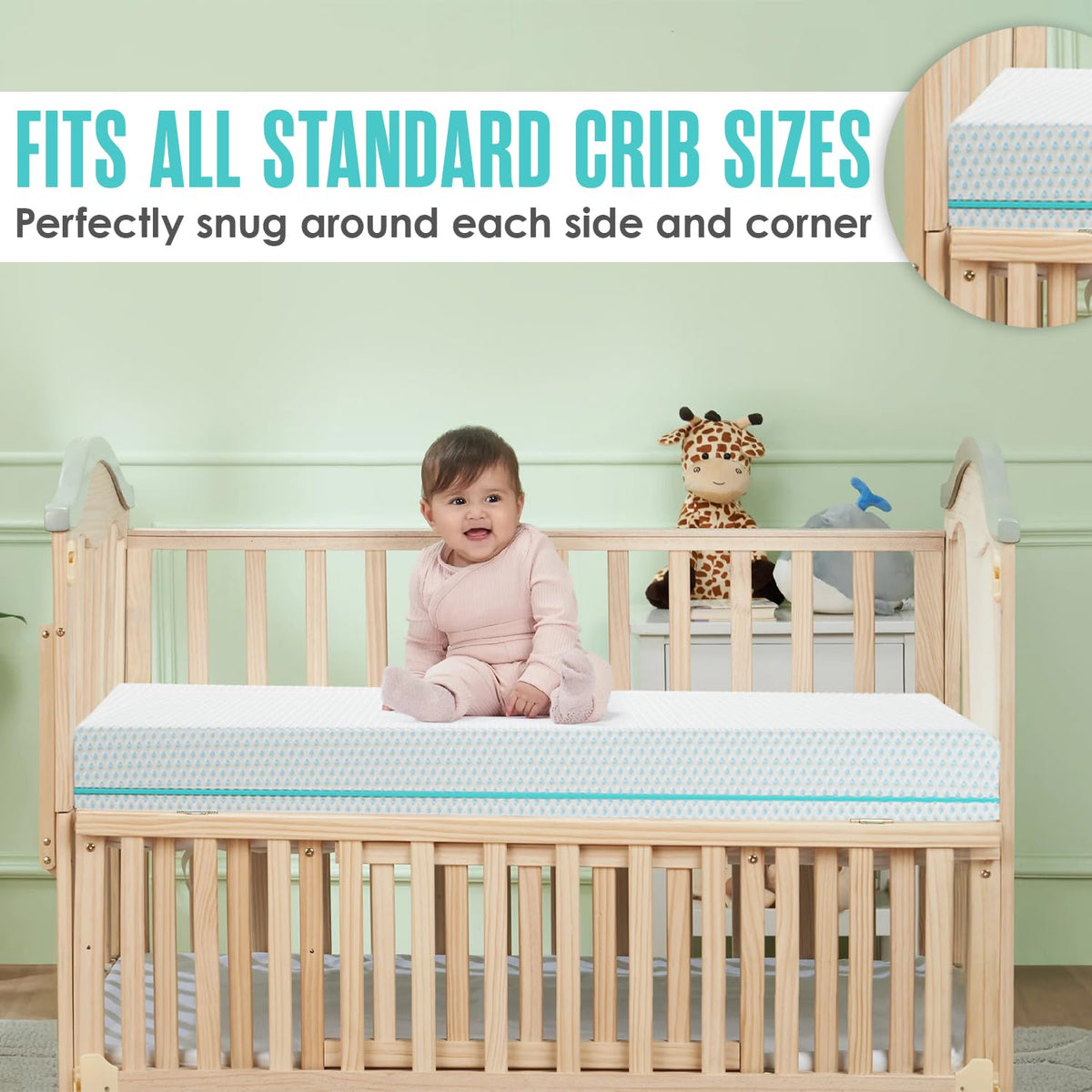 6” Crib Toddler Bed Mattress V365