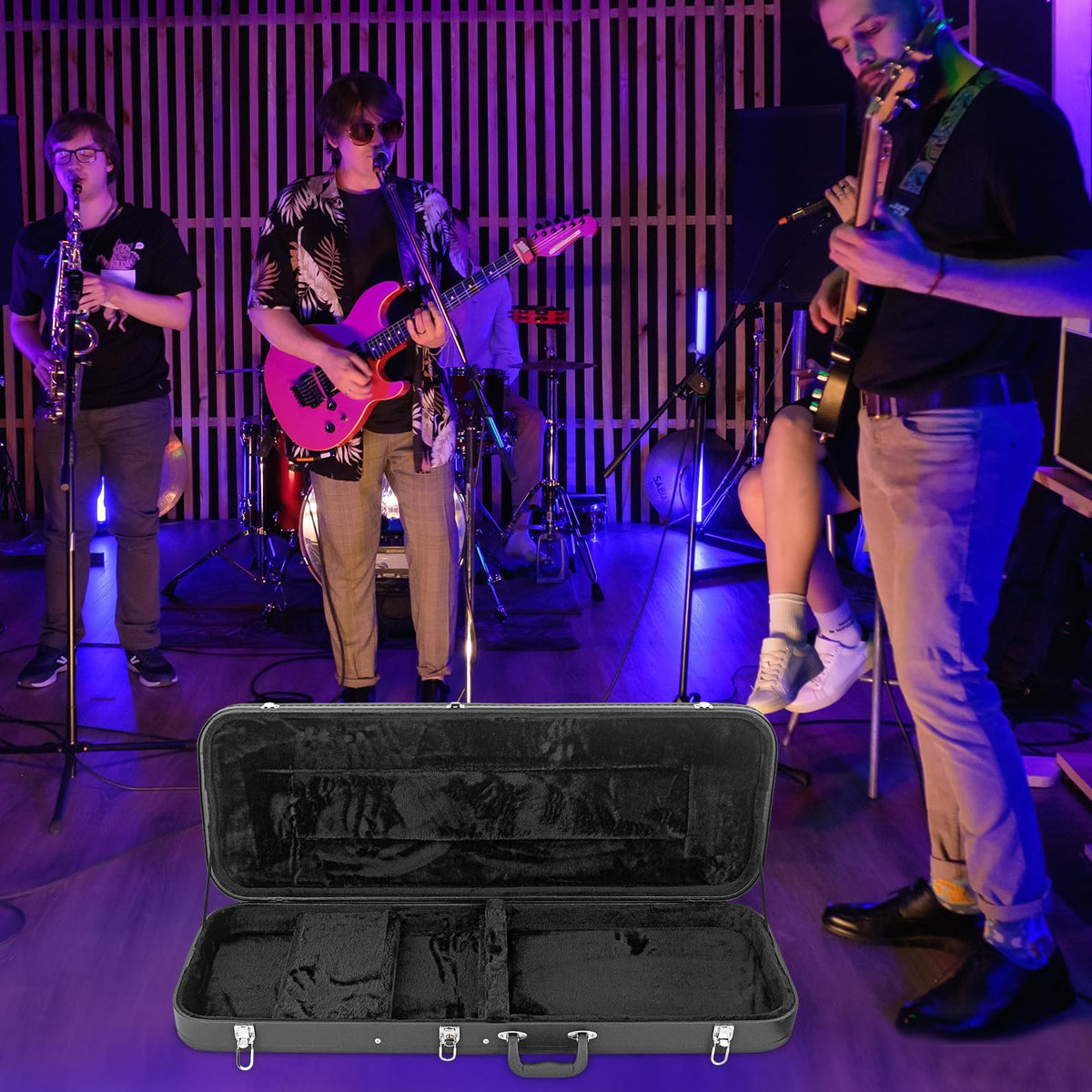 39-Inch Electric Guitar Hard Shell Case V303337