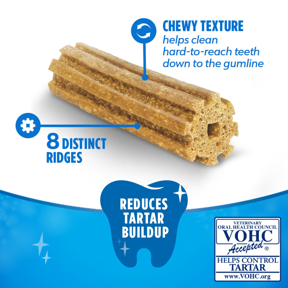 Daily Dental Chews for Large Dogs, 18 ct M8154