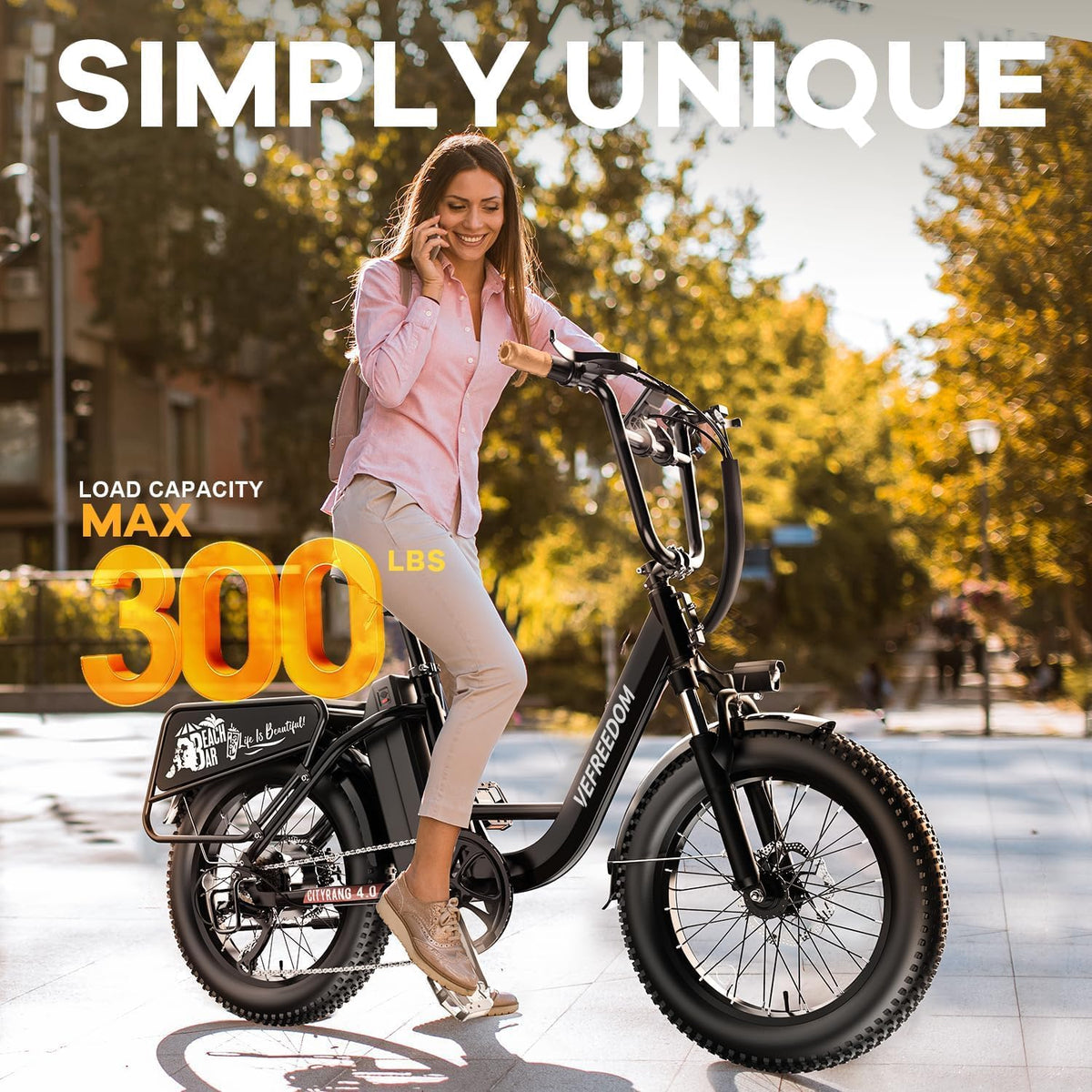 1500W Peak 48V 20Ah Electric Bike Y76708