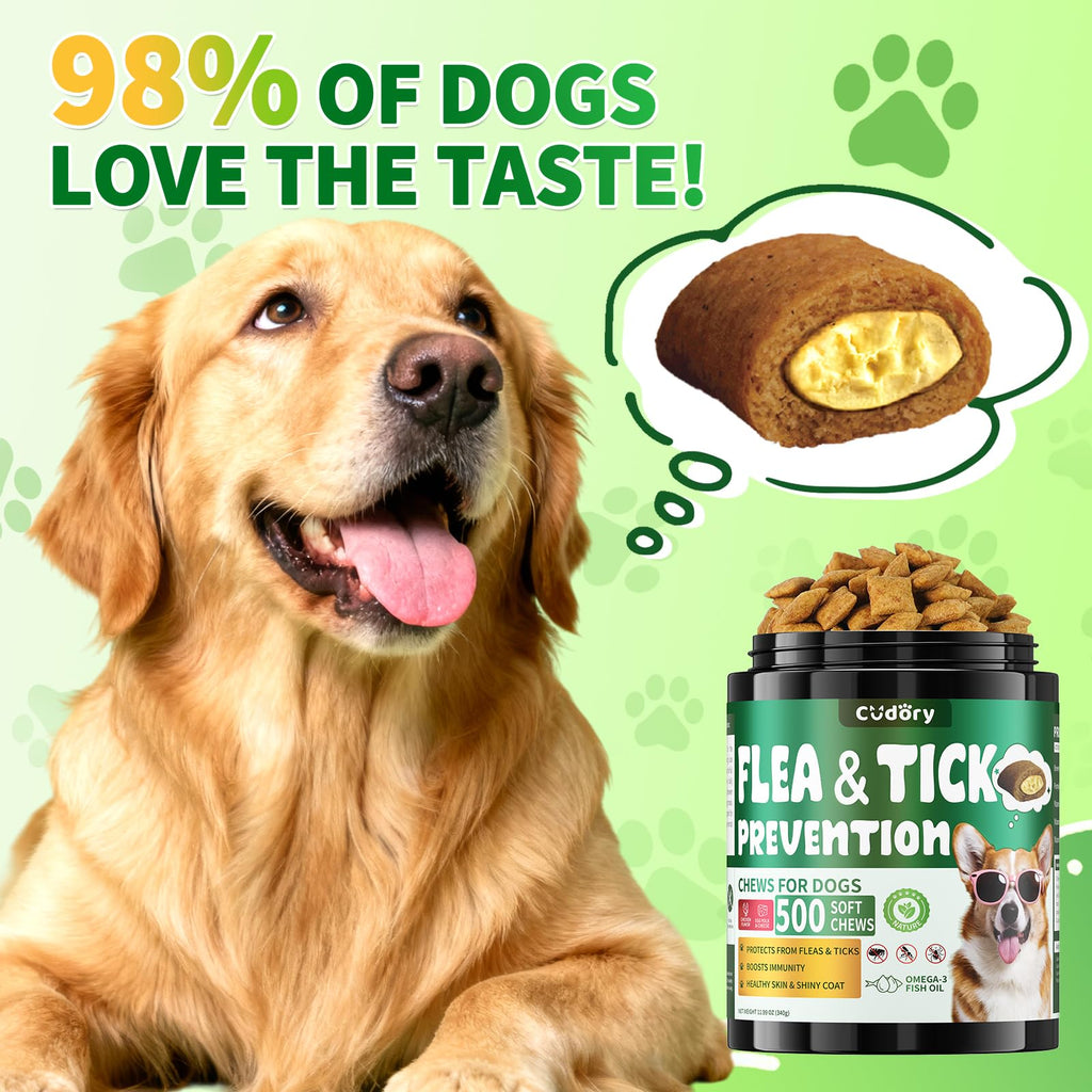 Flea and Tick Prevention for Dogs Chews Q997