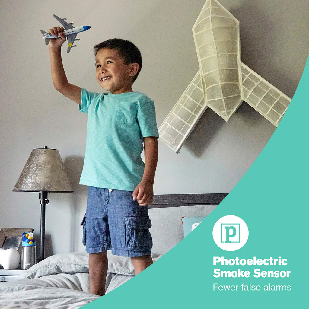Hardwired Smoke and Carbon Monoxide Detector with Battery Backup, 3-Pack G15097