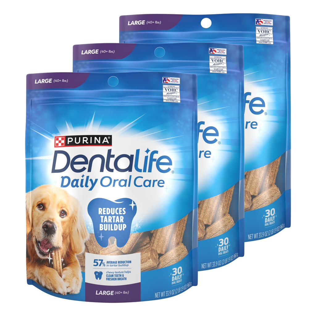 Daily Oral Care Dental Chews for Large Dogs 90 ct V4684