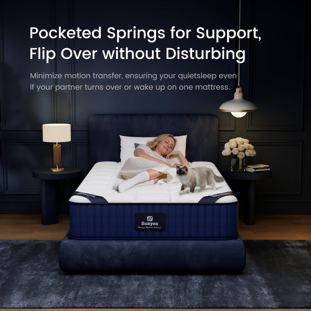8 inch Hybrid Memory Foam Full Mattress A959130