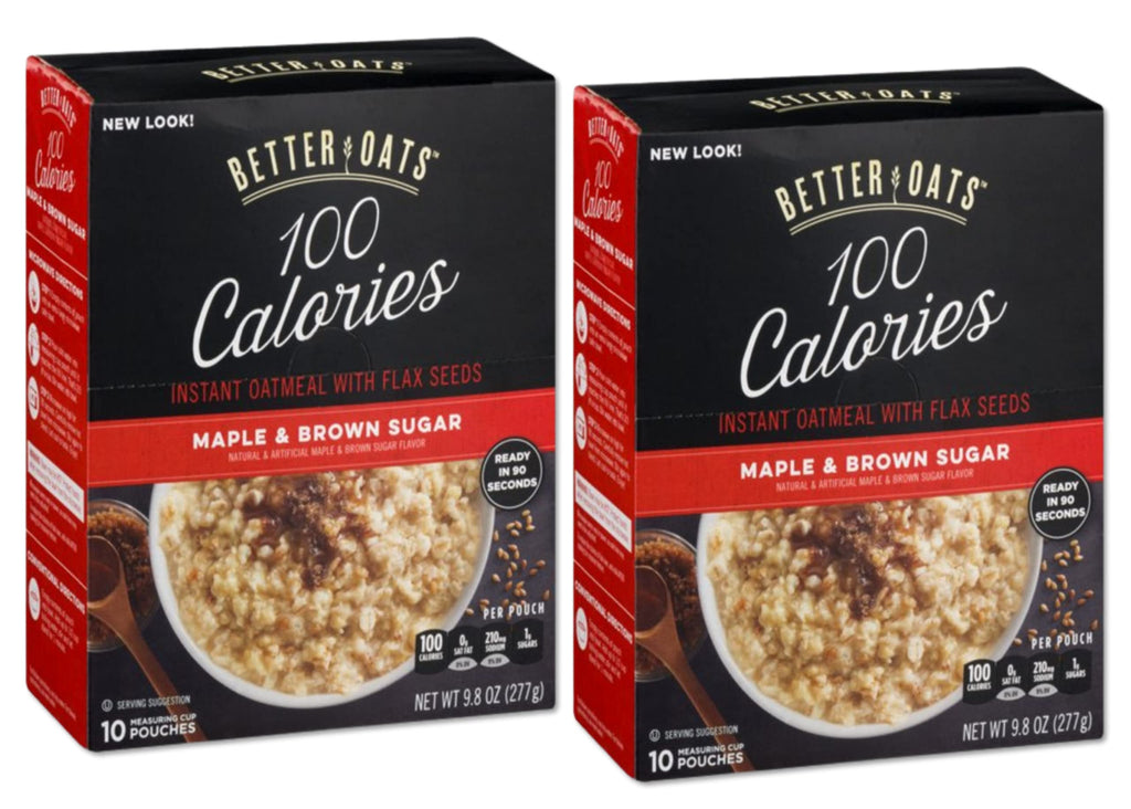 100 Calorie Instant Oatmeal Bundle with Flax Seed Y5816