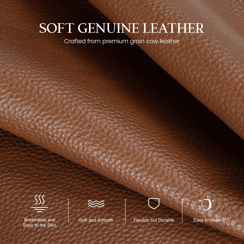 Anti-theft Genuine Leather Crossbody Bag with RFID Card Slots I148
