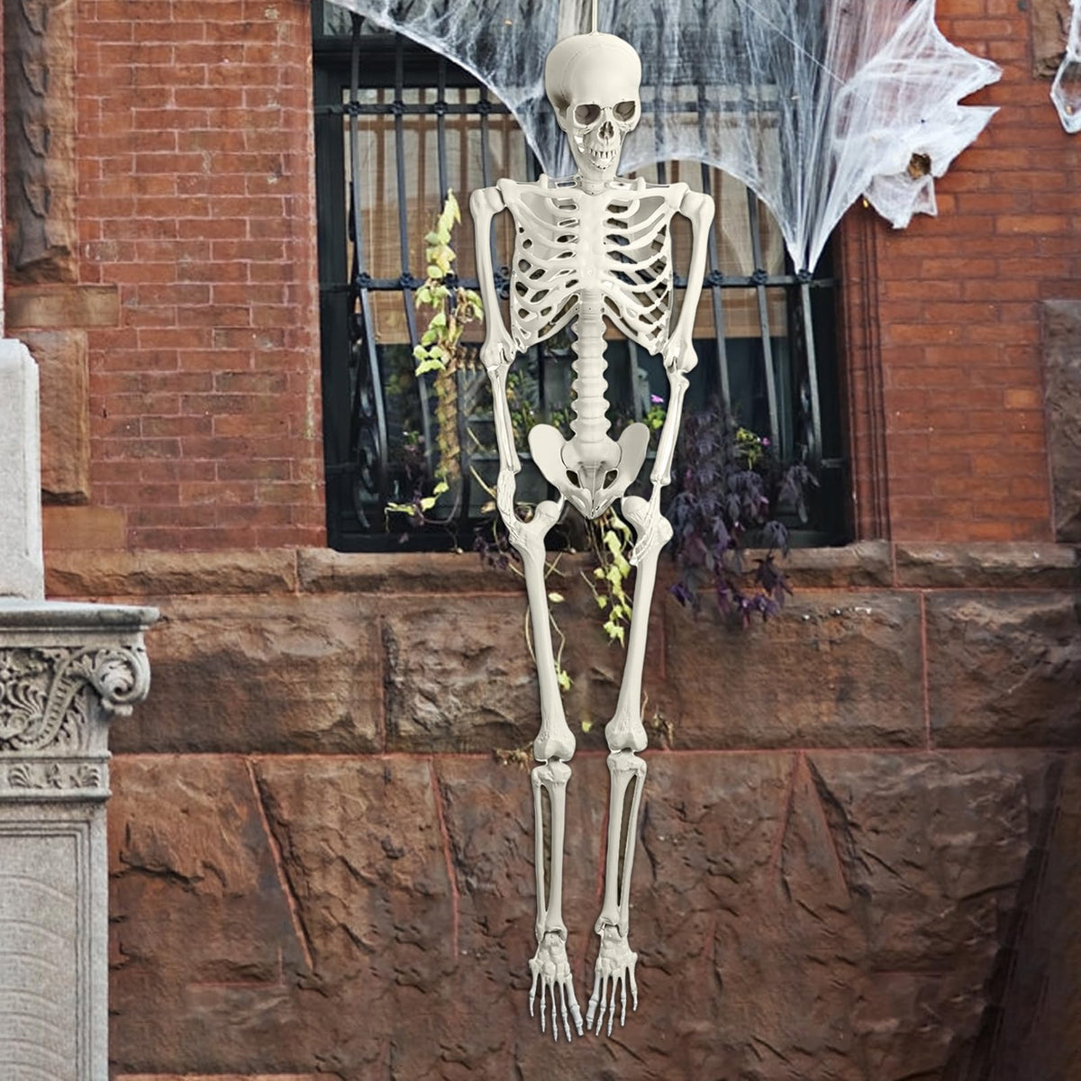 5.4ft Posable Plastic Skeleton V7404