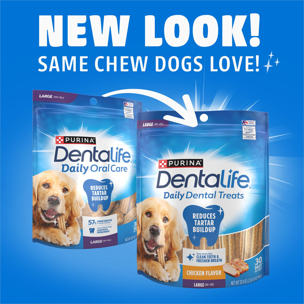 Daily Oral Care Dental Chews for Large Dogs 90 ct V4684