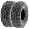 Pair of 2 21x7-8 All-Terrain ATV UTV Tires 6 Ply Tubeless E132612