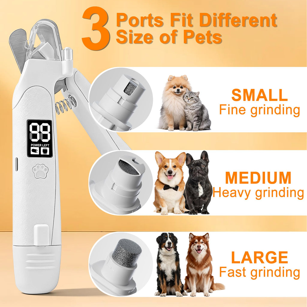 Dog Nail Clippers & Grinder with LED Light M885094