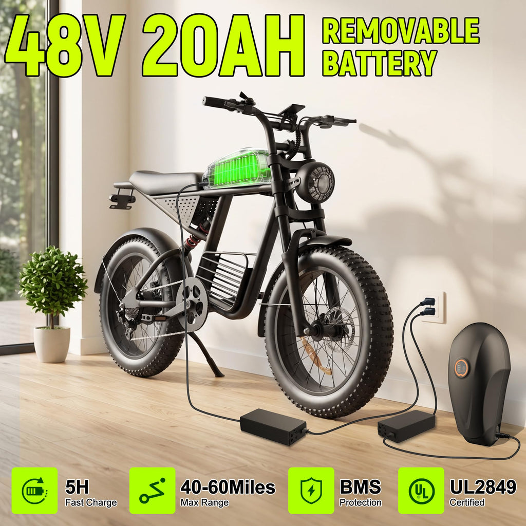 1500W 48V 20Ah Electric Bike R8623