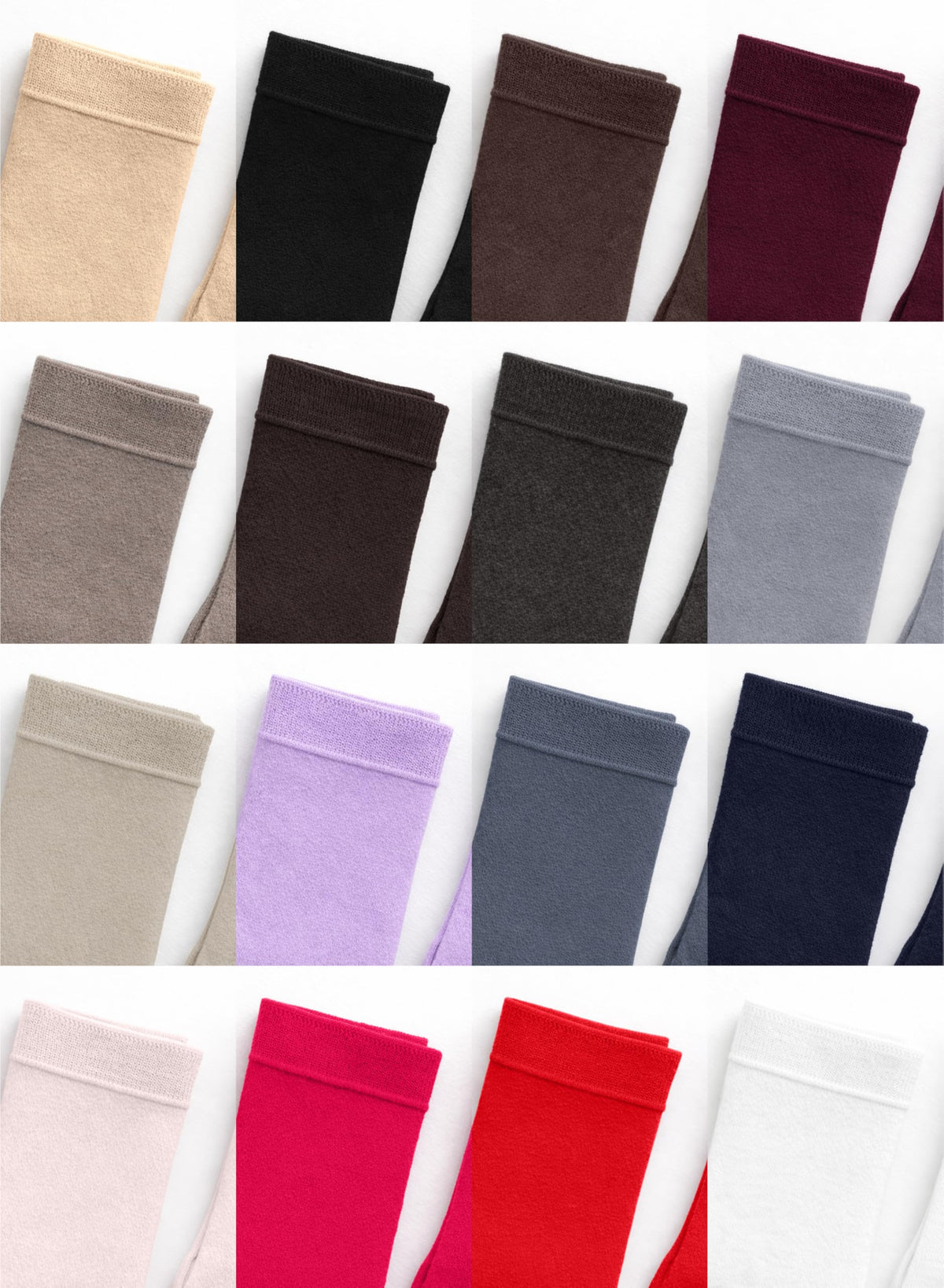 Women's Thin Bamboo Crew Socks, 3-6 Pairs S9652