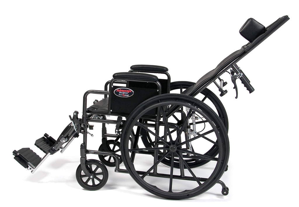 22" High Back Reclining Wheelchair N57417