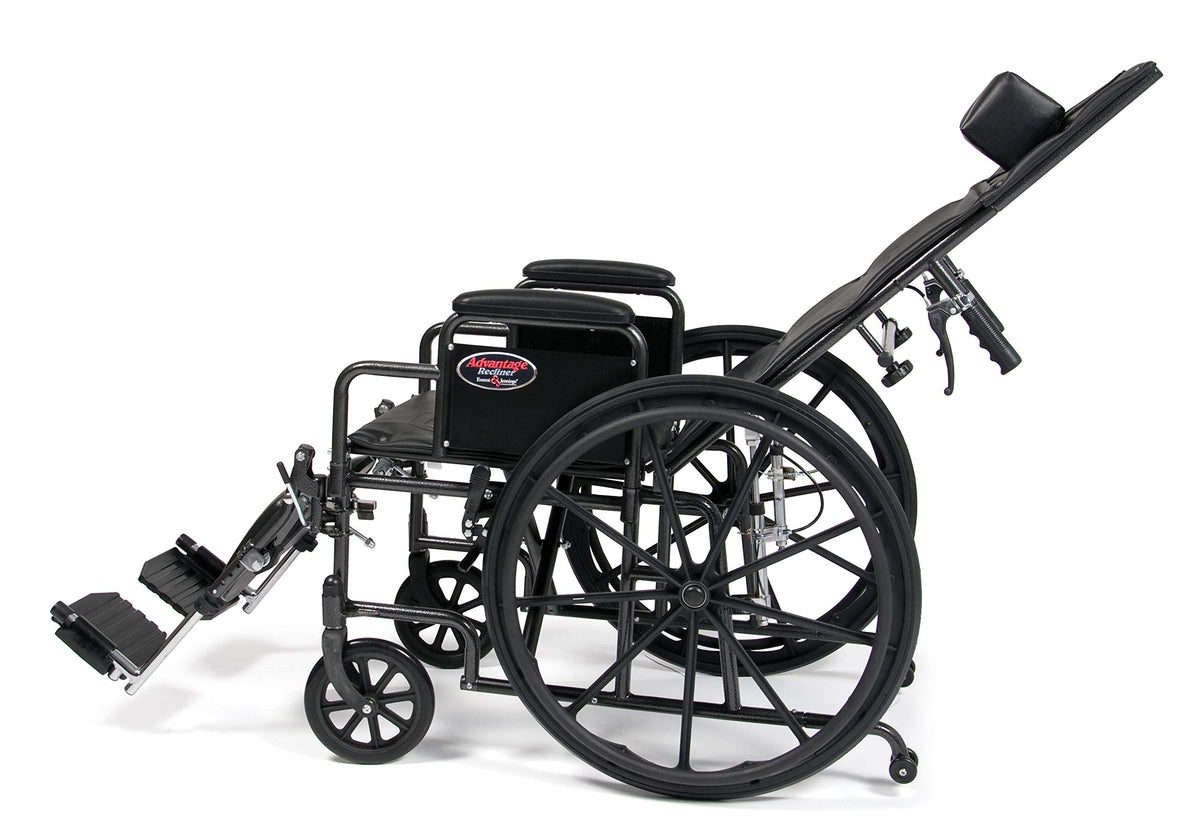 22" High Back Reclining Wheelchair N57417