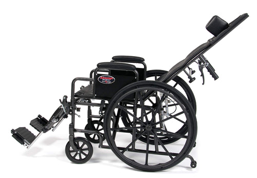 22" High Back Reclining Wheelchair N57417