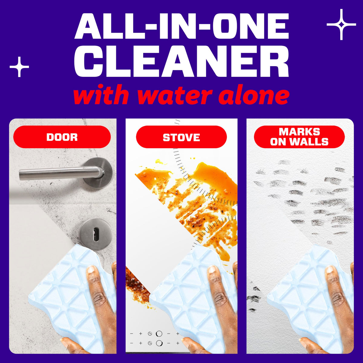 All Purpose Cleaner Melamine Pads 12ct V9685