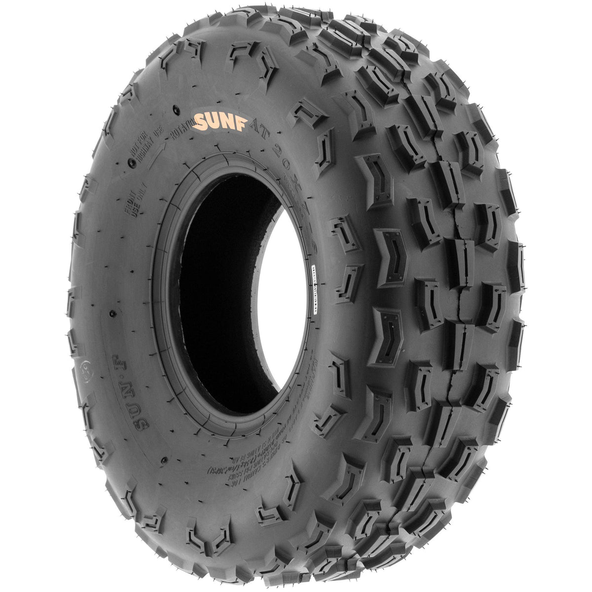 Pair of 2 21x7-8 All-Terrain ATV UTV Tires 6 Ply Tubeless E132612