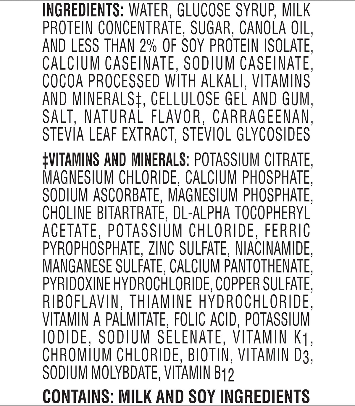 High Protein Nutritional Drink Rich Chocolate 8 FL OZ 12 CT A624