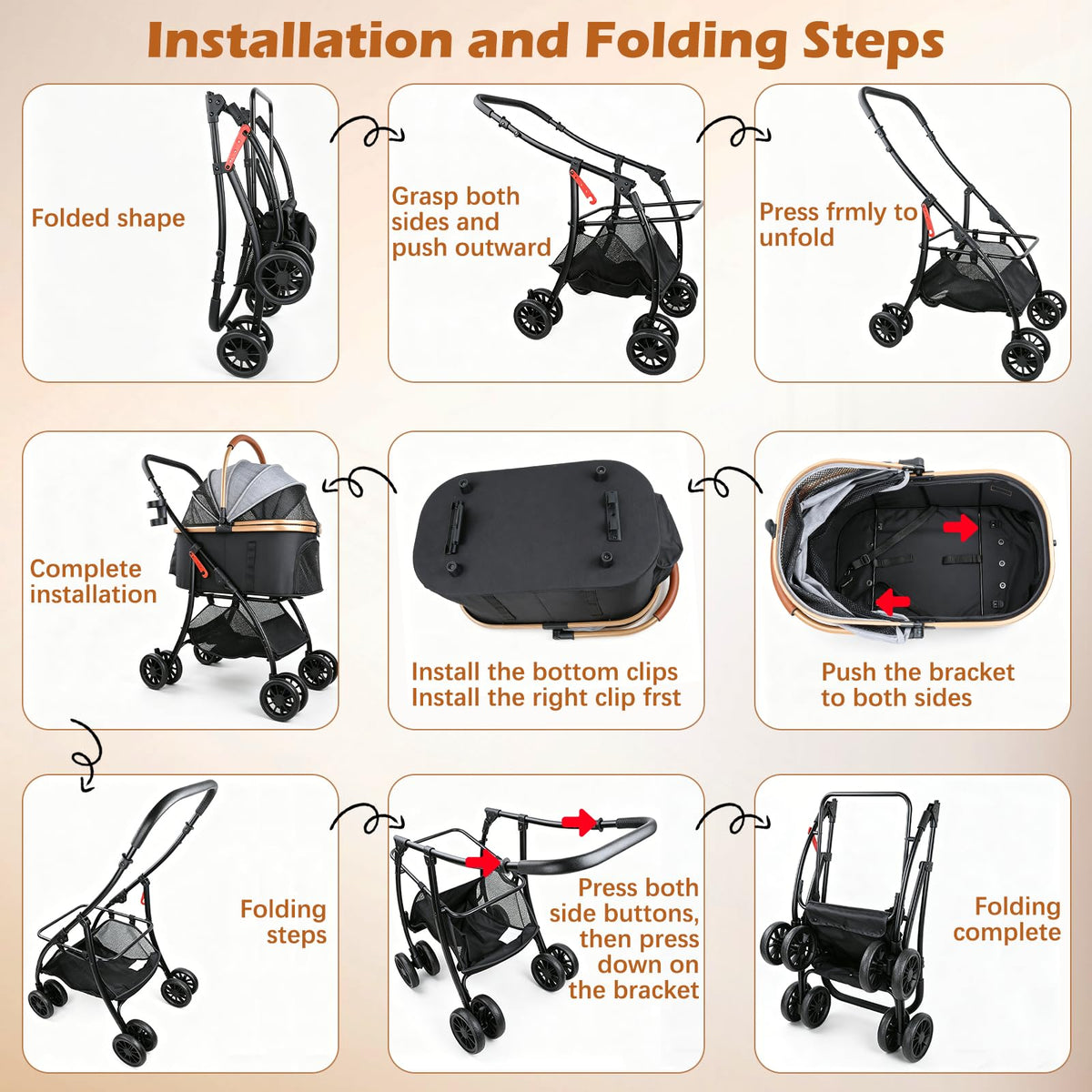 Pet Stroller M97296